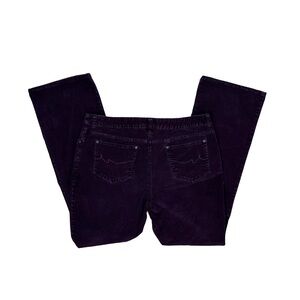 Dark Purple Corduroy Pants